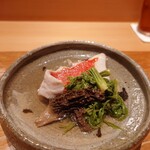 吉い - 金目鯛、アミガサダケ、コシアブラ