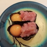 回転寿司すノ家 - うずら鉄火