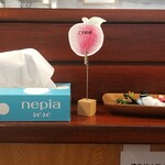 キッチン ブルー グローブ - テーブルは予約席だった？