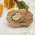 キッチン ブルー グローブ - チーズと大葉ですね？