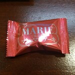 キッチン ブルー グローブ - お菓子のアップ