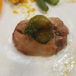 キッチン ブルー グローブ - 大葉が巻かれていました！