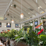 ALOHA CAFE Pineapple - 店内の雰囲気まさしくハワイアン