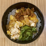ラーメン階杉 - 卵まぶし飯 カスタム