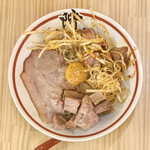 ラーメン階杉 - シン釜玉中華