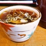 銀座藪そば - 〆のそば湯､ホッとします！