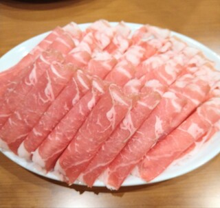 北海道しゃぶしゃぶ ポッケ - おかわりラム肉150g