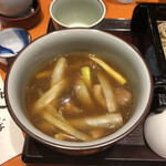 上野藪そば - カレー汁