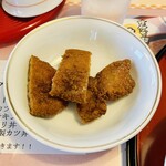 敦賀ヨーロッパ軒 - 大カツカレーの
            名物カツ丼の味カツ