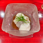 銀座 きた川 - 河豚  白子和え