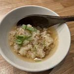 食堂 O-SAKA-YA - 最後はおでん出汁茶漬け