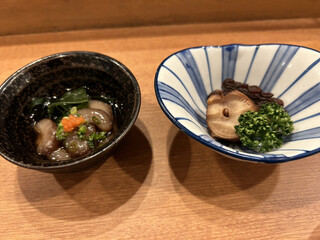 Sushi Yonekura - ナマコとタコの柔らか煮