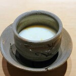 鮨 唐島 - あさり出汁の茶碗蒸し