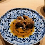 鮨 唐島 - 穴子の肝煮