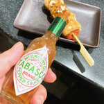三酉屋 - タバスコが合う