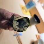 鮨 唐島 - 追加）巻物は鰯と大葉だったかな