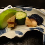 京懐石 吉泉 - お新香盛り合わせ