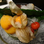 京懐石 吉泉 - フルーツ盛り合わせ