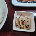 四日市ヒモノ食堂 - 漬物