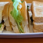 珈琲所コメダ珈琲店 - 別角度、ボリューム満点