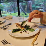 水ノ雅 - お庭をみながらいただけて素敵でした