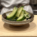 焼鳥 谷口 - 胡瓜漬け