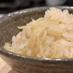 焼鳥 谷口 - 土鍋炊き鳥生姜飯