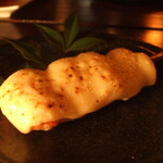 Grilled chicken fillet with cheese