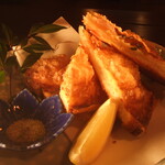 fried shrimp bread