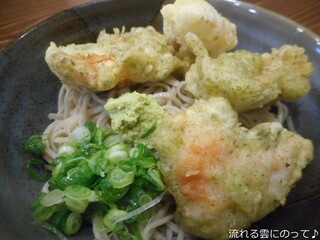 Teuchi Soba Raku An - とり天ぶっかけそば