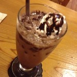 カフェ ハーモニー - ちょいブレ。ココア氷