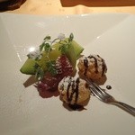 金蘭荘 花山 - デザート：雪の華