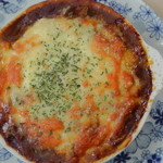 ケル シャンス - 焼きチーズカレー（真上）