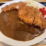  どん八 - ジャンボチキンカツカレー（900円）