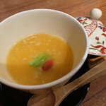 Ochi Kochi - 広島三昧御膳2200円　渡り蟹味噌茶碗蒸し、この価格で考えるとなかなか優雅な内容。