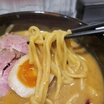 にぼしらぁめん りんかぁん - 中太麺