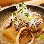 喰間 - イカと大根のいかわた煮