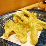 喰間 - 春の山菜天ぷら