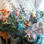 つけ麺 丸和 - 開店祝いの花