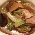 馬来西亜マレー - バクテー・バビ；アップ；ライスが見えないほど‘つゆだく’にして