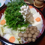 落合荘 - 料理写真:しゃぶしゃぶの野菜