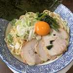 麺匠 大黒 - 4月限定 横浜家系油そば 大盛り（2玉）880円♪ 美味しくいただきました♪