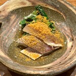 201701284 - 小鯛と山菜〜うるい　行者ニンニク　菜の花