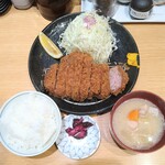 とんかつ檍 - カタロースかつ定食