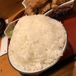 うなぎ とんかつ 濱亀 - ご飯大盛