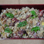 日本料理 柳燕 - お土産 蛍烏賊のご飯