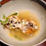 日本料理 柳燕 - 鴨の出汁と黄韮の餡架け