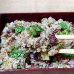 日本料理 柳燕 - お土産 蛍烏賊のご飯