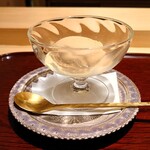 日本料理 柳燕 - 焦がし和三盆のキャラメルアイス