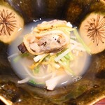 日本料理 柳燕 - 温かいお浸し